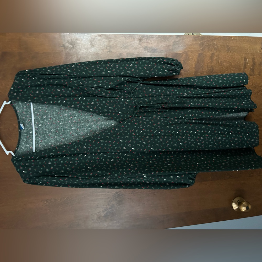 A floral Wrap Dress